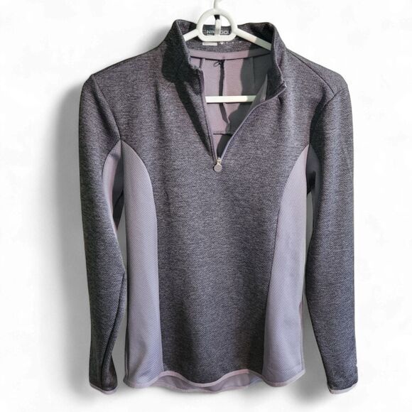 Nike Golf Tour Performance Dri-Fit ¼ Zip Pullover Women’s Small Gray - Picture 1 of 7